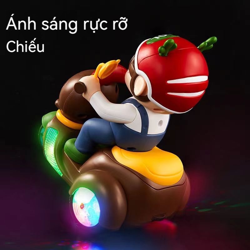 Xe máy gấu có đèn nhạc 8811-2(60 bộ/thùng)