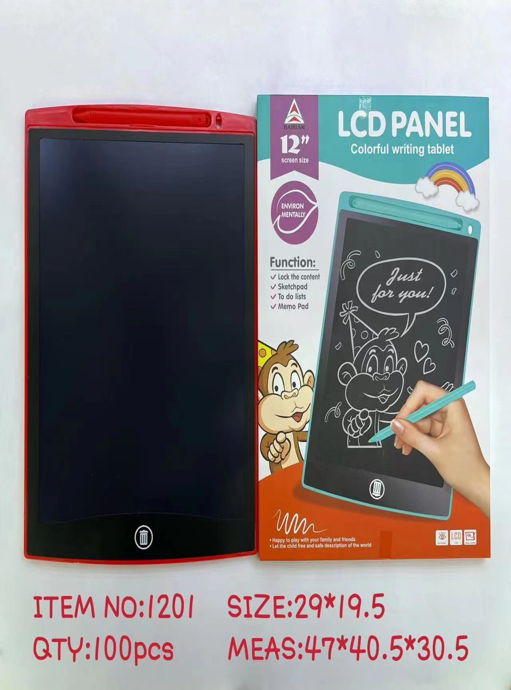 LCD đơn sắc 12 inch(100 bộ/thùng)