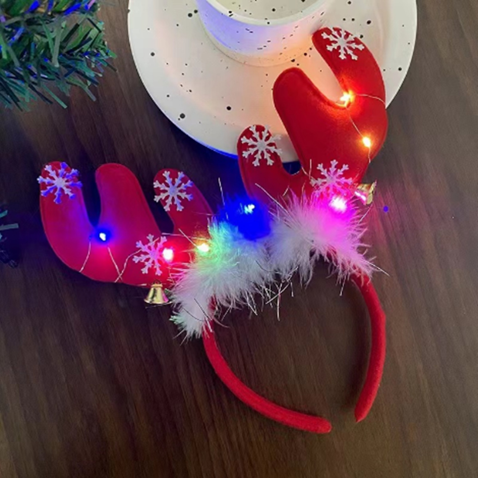 Bờm noel phát sáng 70023(600 bộ/thùng)