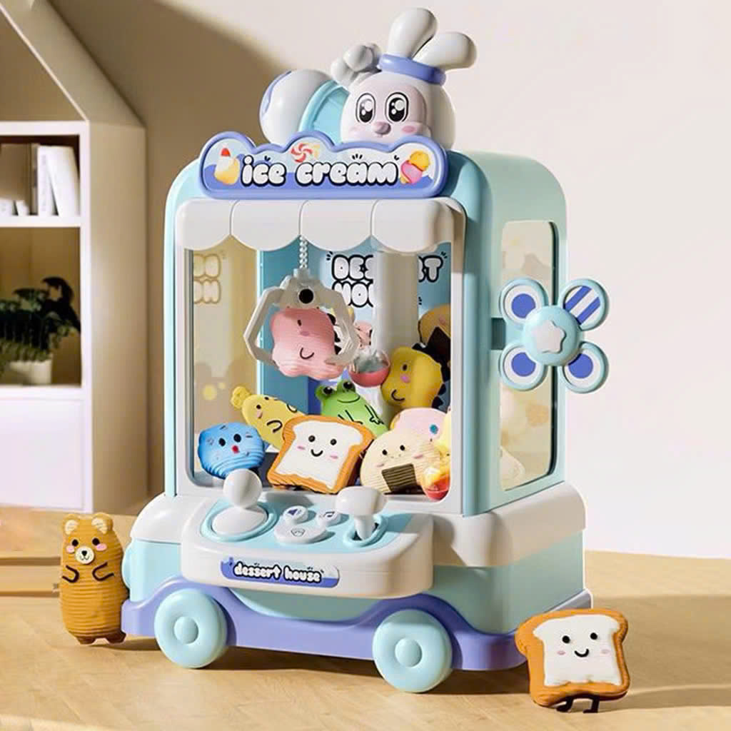 xe gắp thú thỏ Xanh/Hồng/Vàng 1026-68