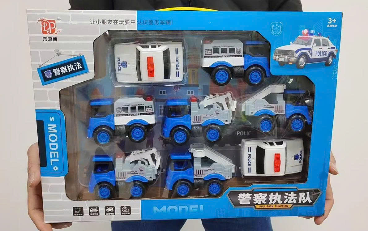 Set 8 xe cảnh sát mã DYB168-91