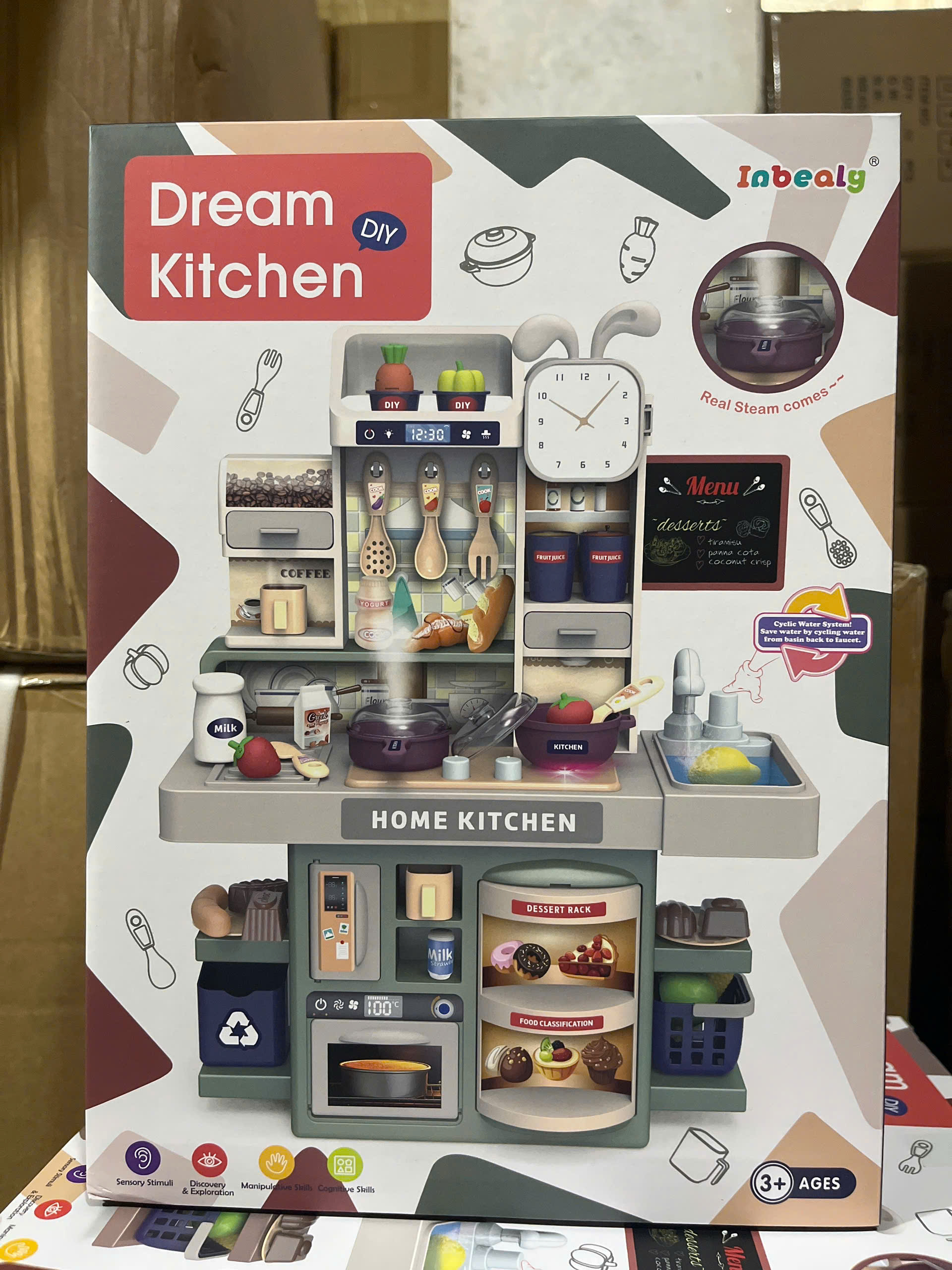 Bếp 42cm màu hồng/xanh mã 42T-4