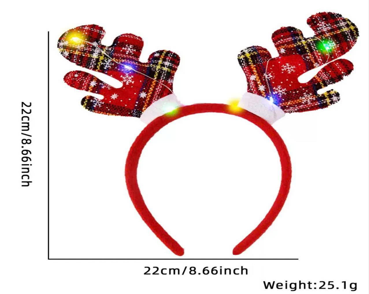 Bờm Noel có đèn mã 70151