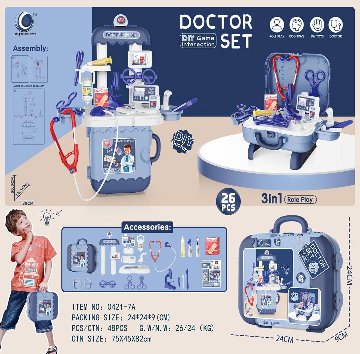 Valy Xe Bác sỹ nha khoa -48