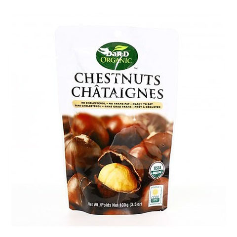 Hạt Dẻ Hữu Cơ Hấp Chín Dan D Park 100G