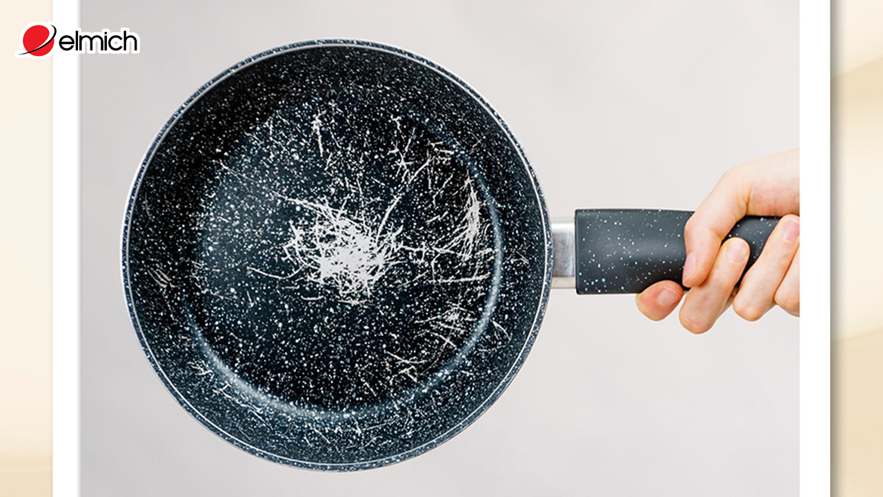 Chảo Chống Dính Bị Tróc Lớp Chống Dính Có An Toàn Không?