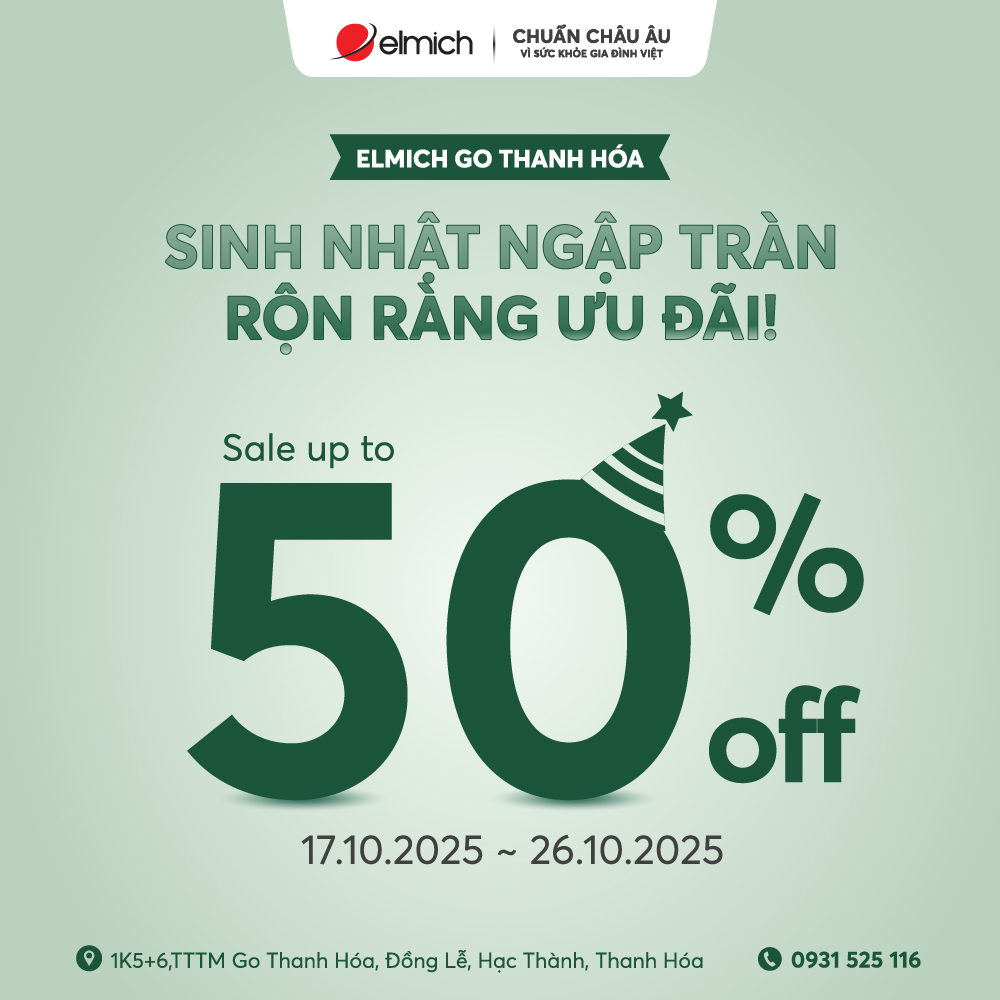 [ELMICH GO! THANH HÓA] Sinh nhật ngập tràn - Rộn ràng ưu đãi khủng