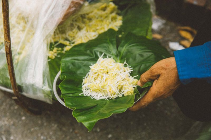 Cách nấu xôi cốm dẻo thơm đậm vị thu Hà Nội
