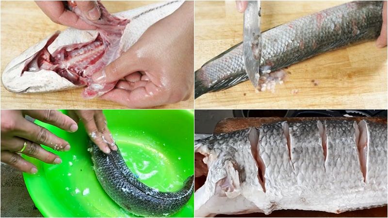 Ảnh 10: Gỡ bỏ dải gân trắng sẽ giúp bạn loại bỏ hoàn toàn mùi tanh