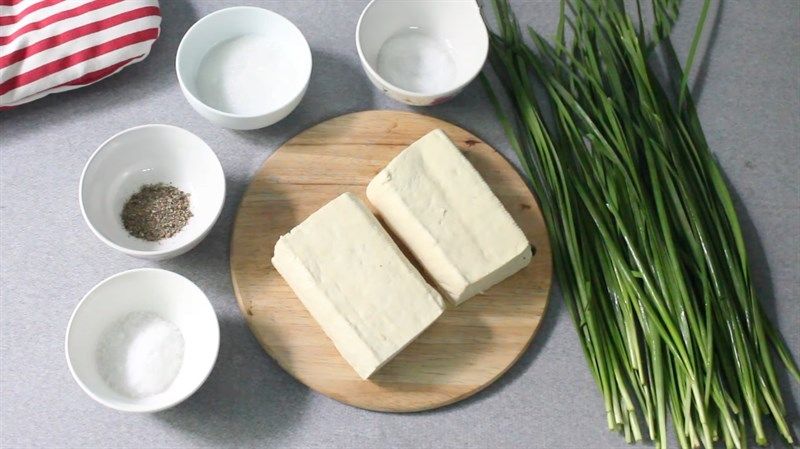 Nguyên liệu cho món ăn này rất đơn giản