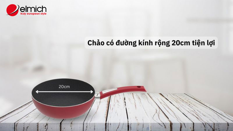 Hình 2: Kích thước của chảo phải phù hợp với bếp 