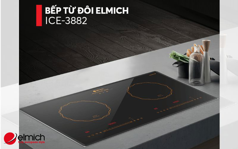 Hình 4: Tính năng nổi trội của bếp từ đôi Elmich ICE-3882