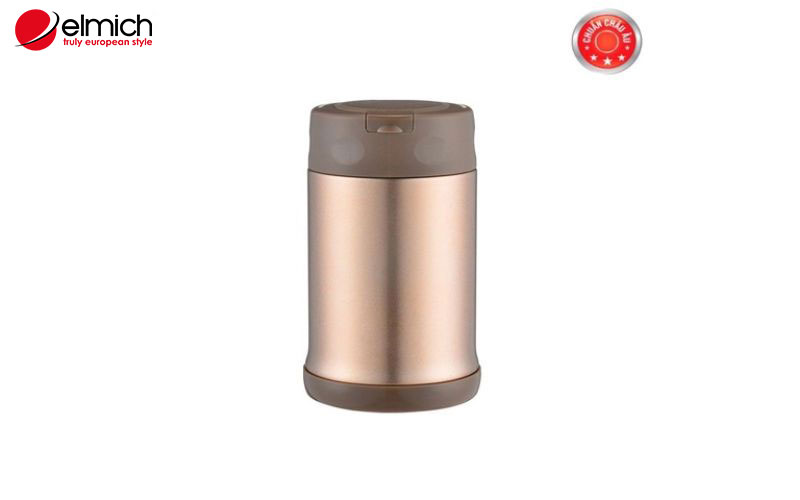 Hình 4: Bình đựng thức ăn giữ nhiệt ELMICH inox 304 EL-0631, thể tích 500ml