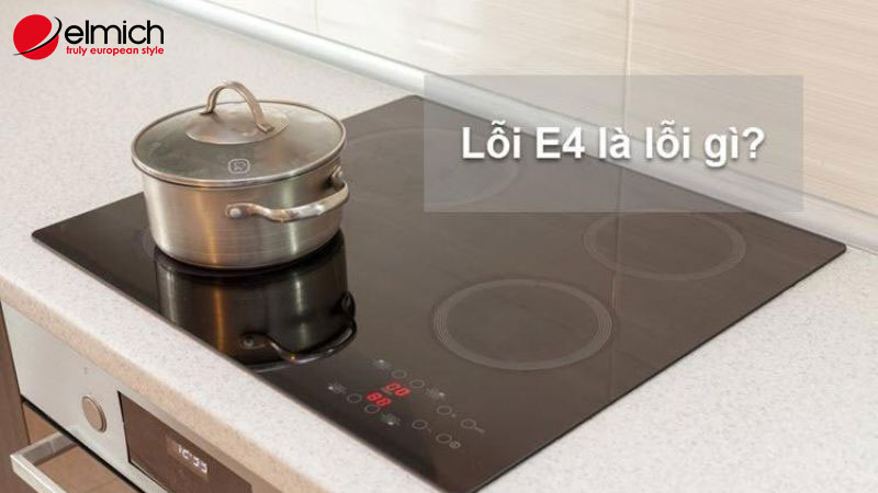 Hình 5: Tắt bếp và đợi nguội để xử lý lỗi E4