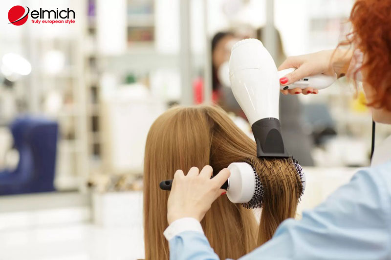 Hình 6: Tạo kiểu đẹp hay không phụ thuộc lớn vào công suất máy sấy