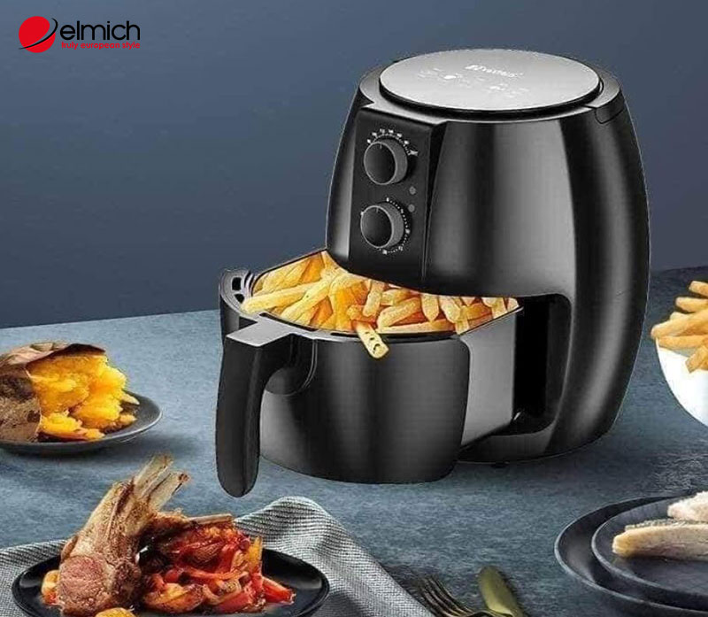 Hình 6: Lắp nồi chiên đúng cách để thiết bị hoạt động hiệu quả