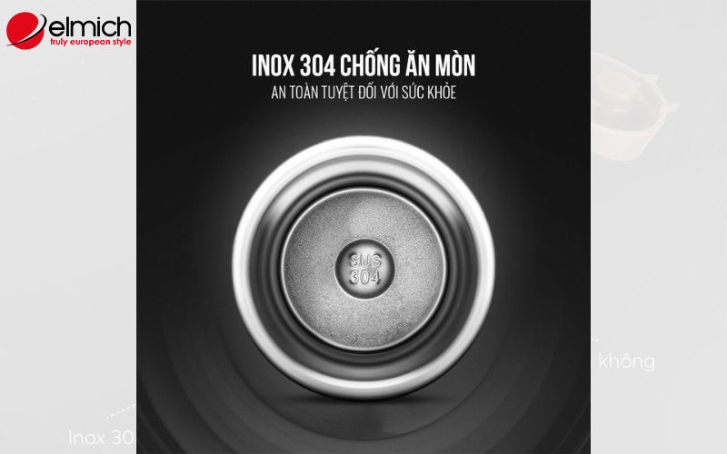 Hình 7: Không sử dụng những vật bằng kim loại có thể làm xước ruột bình dẫn đến gỉ