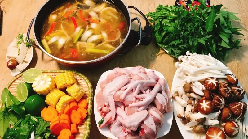 Ảnh 10: Tùy nhu cầu bạn có thể chọn những loại đồ nhúng khác nhau