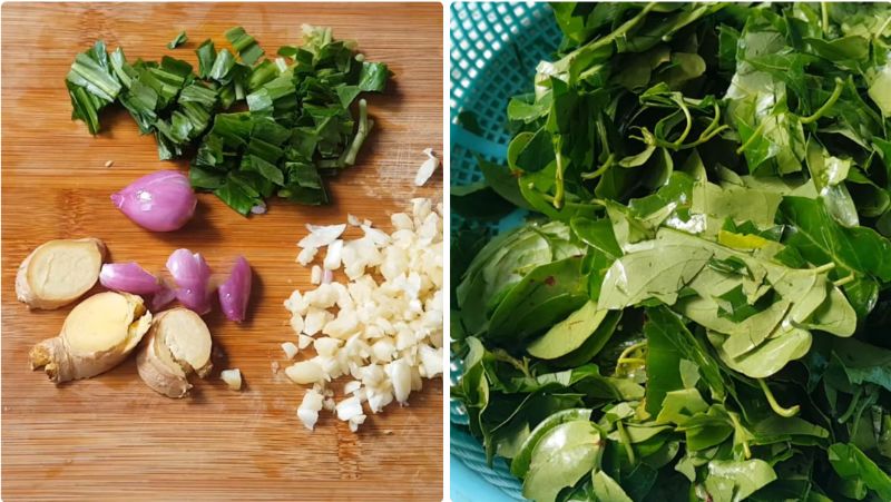 Ảnh 6: Hãy sơ chế sẵn các nguyên liệu cần thiết