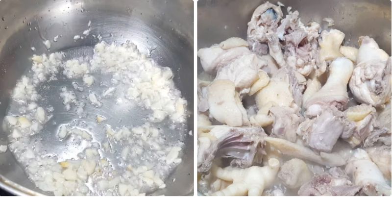 Ảnh 6: Hãy sơ chế sẵn các nguyên liệu cần thiết