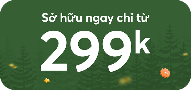 chỉ từ 299k