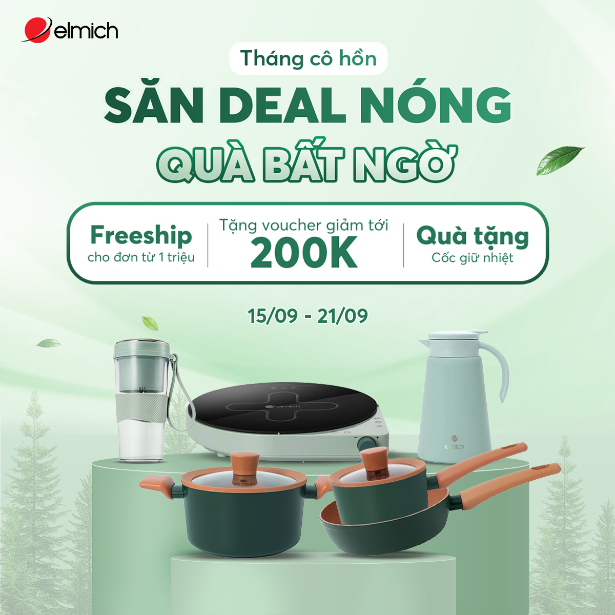 Chạm vào xanh