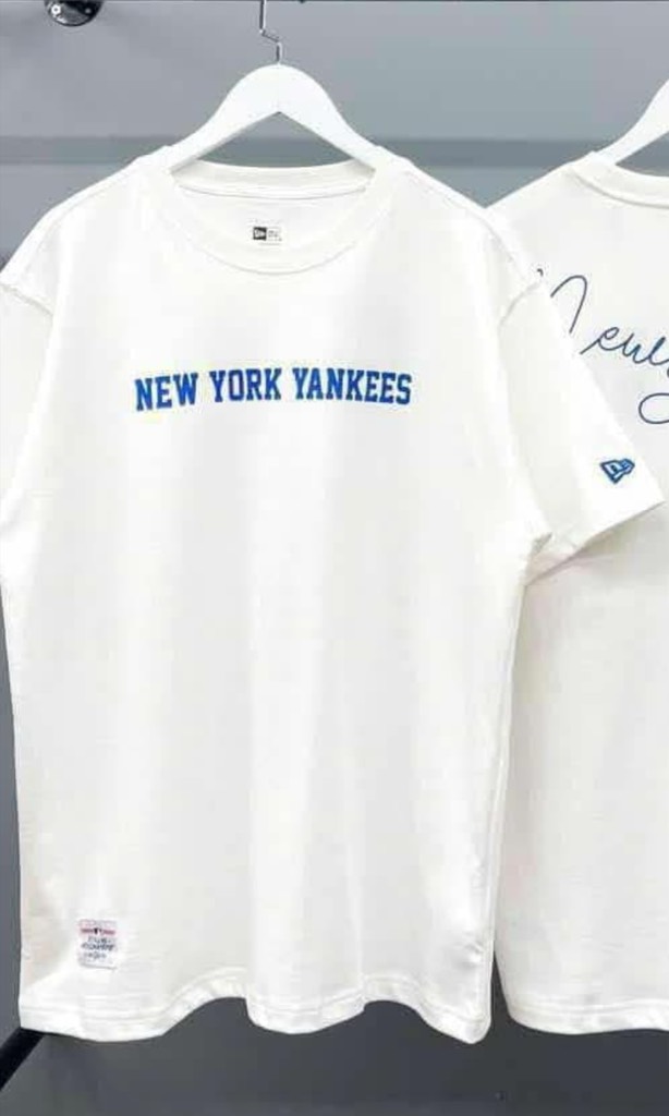 áo new era new york yankess trắng