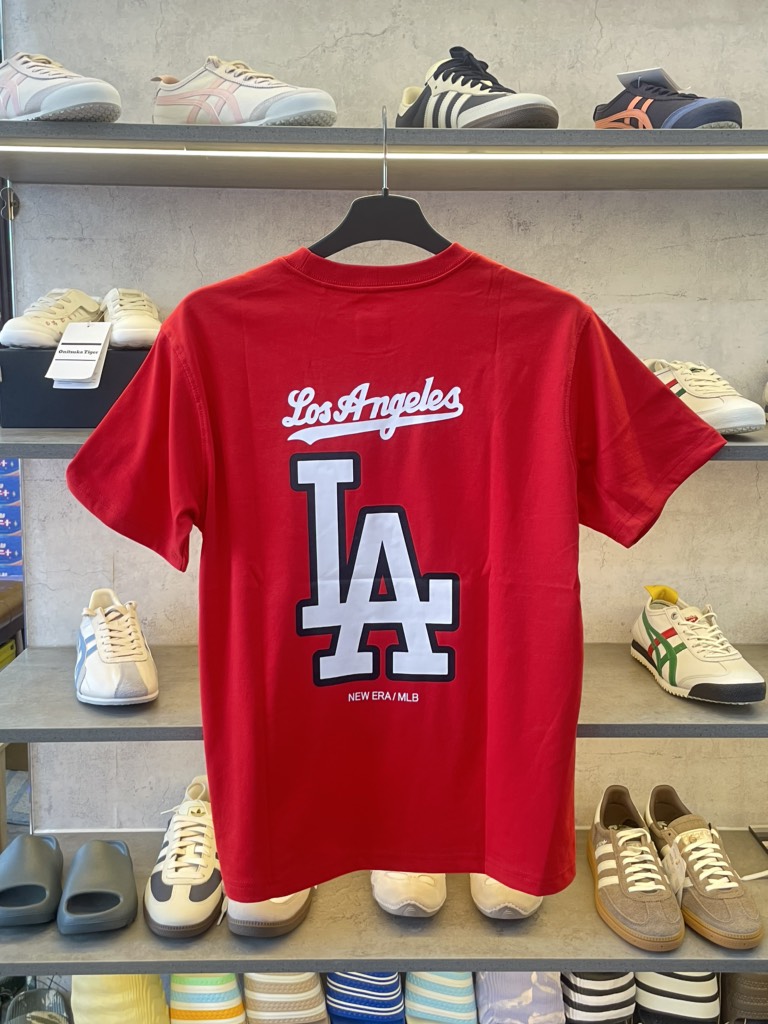 Áo New Era đỏ LA trắng