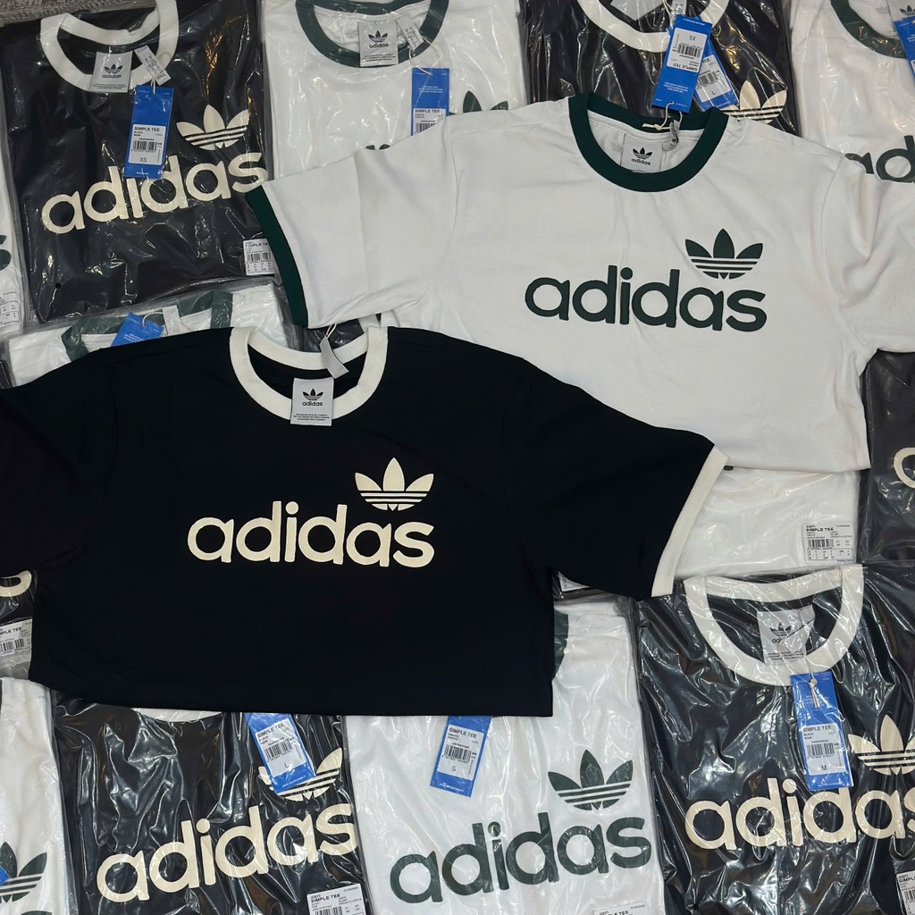 Áo Adidas White/ Green