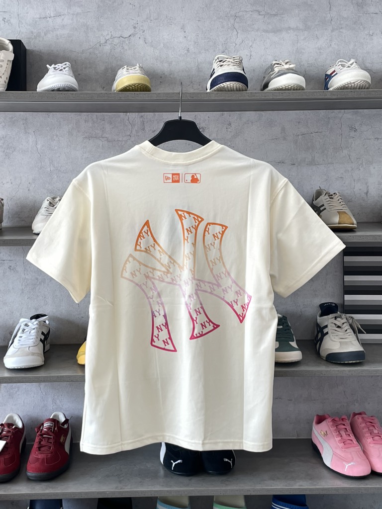 Áo New Era Begie NY loang 12544758