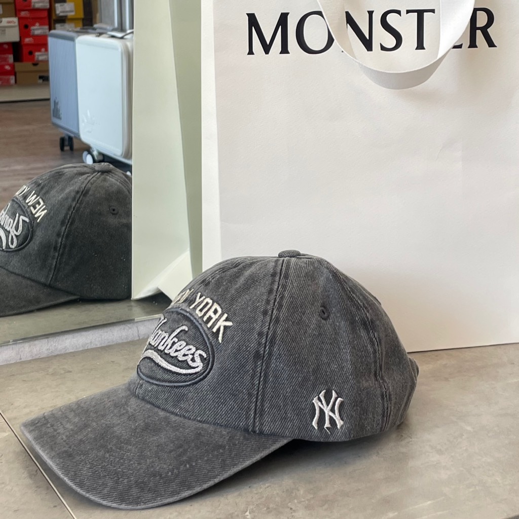 Mũ MLB Denim Grey New York Yankees
