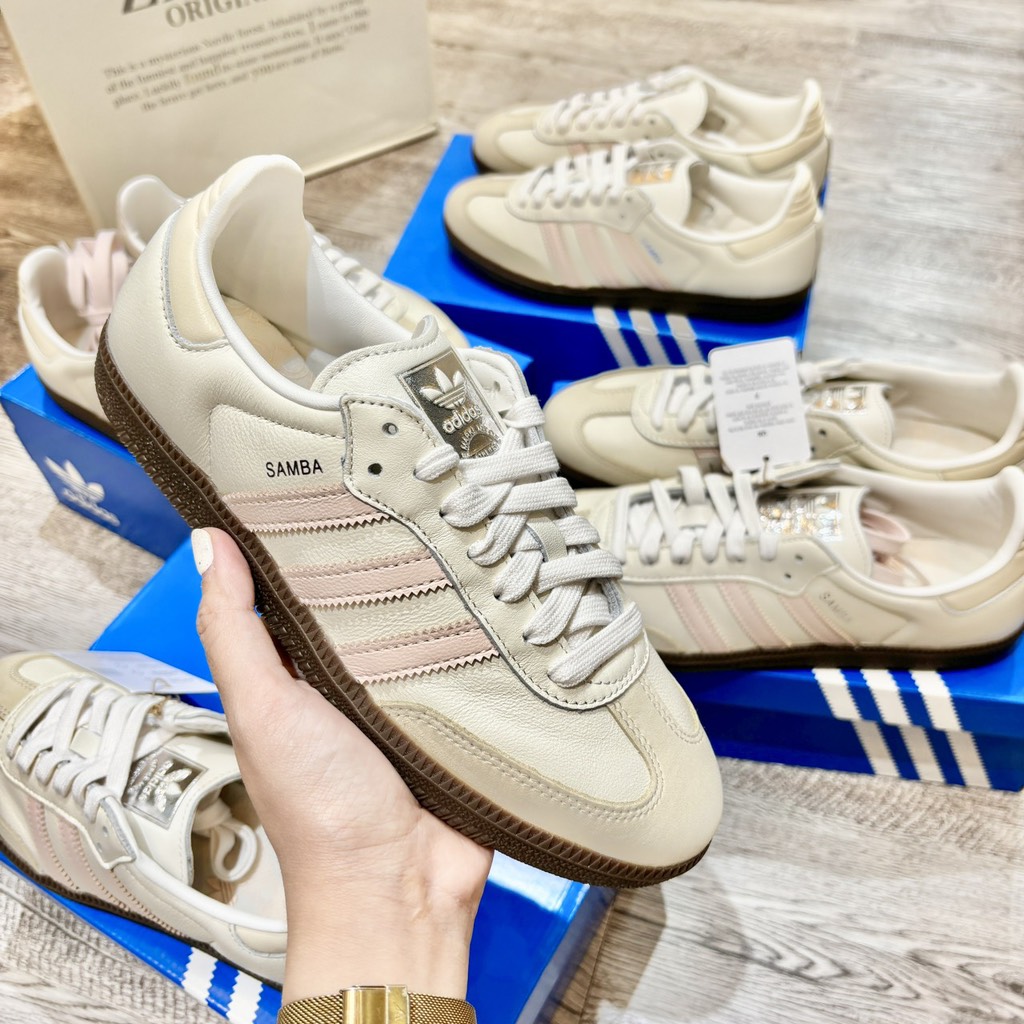 Adidas Samba Pink White
