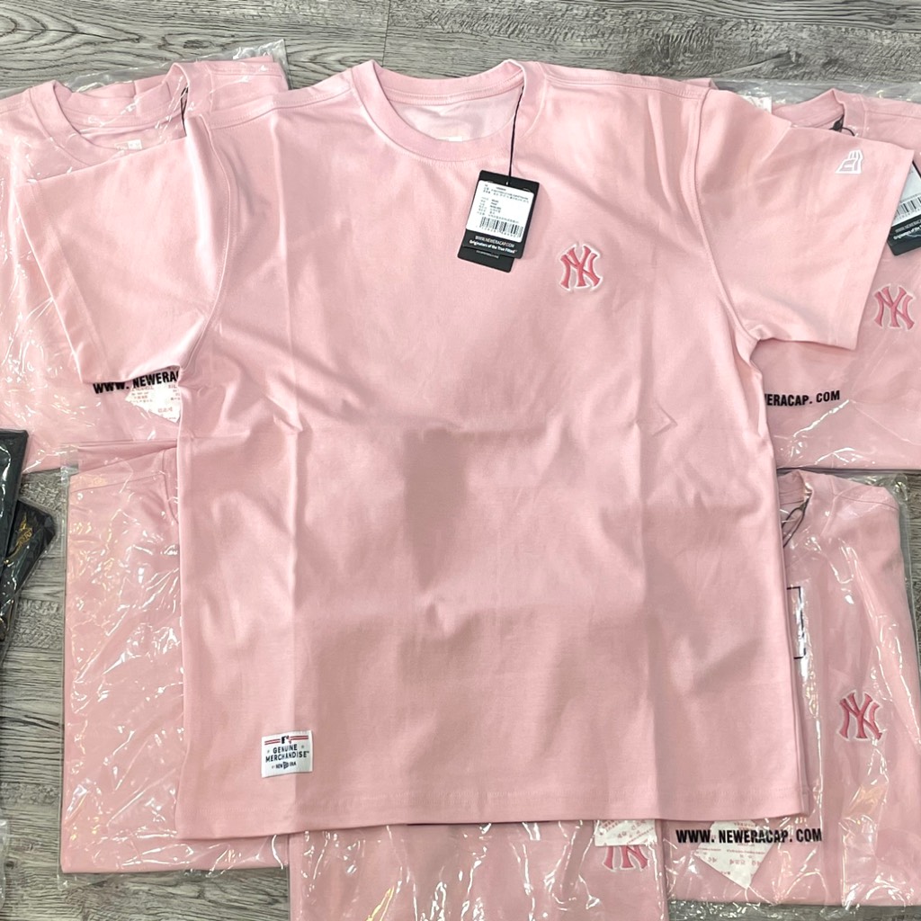 Áo New Era NY Hồng