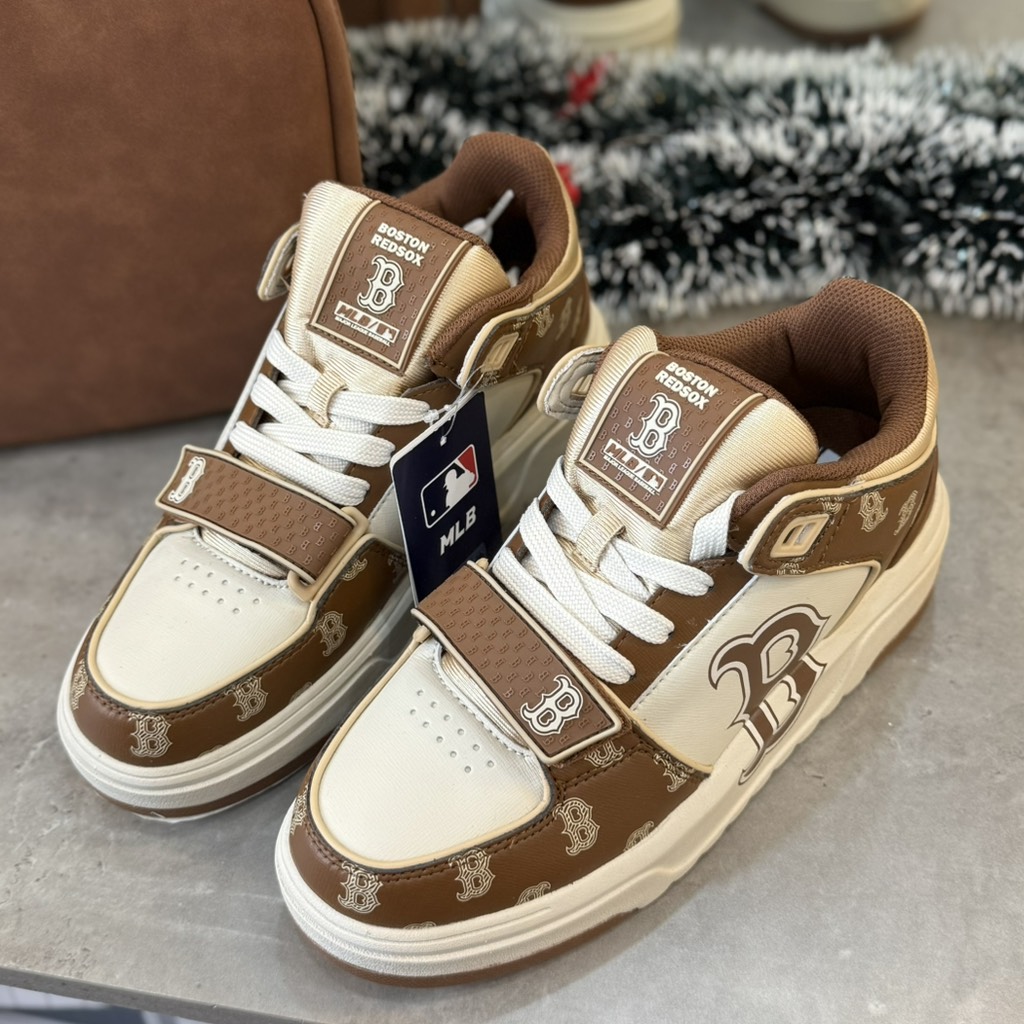 Giày MLB Chunky Liner Mid Classic Monogram 3ASXCLP3N