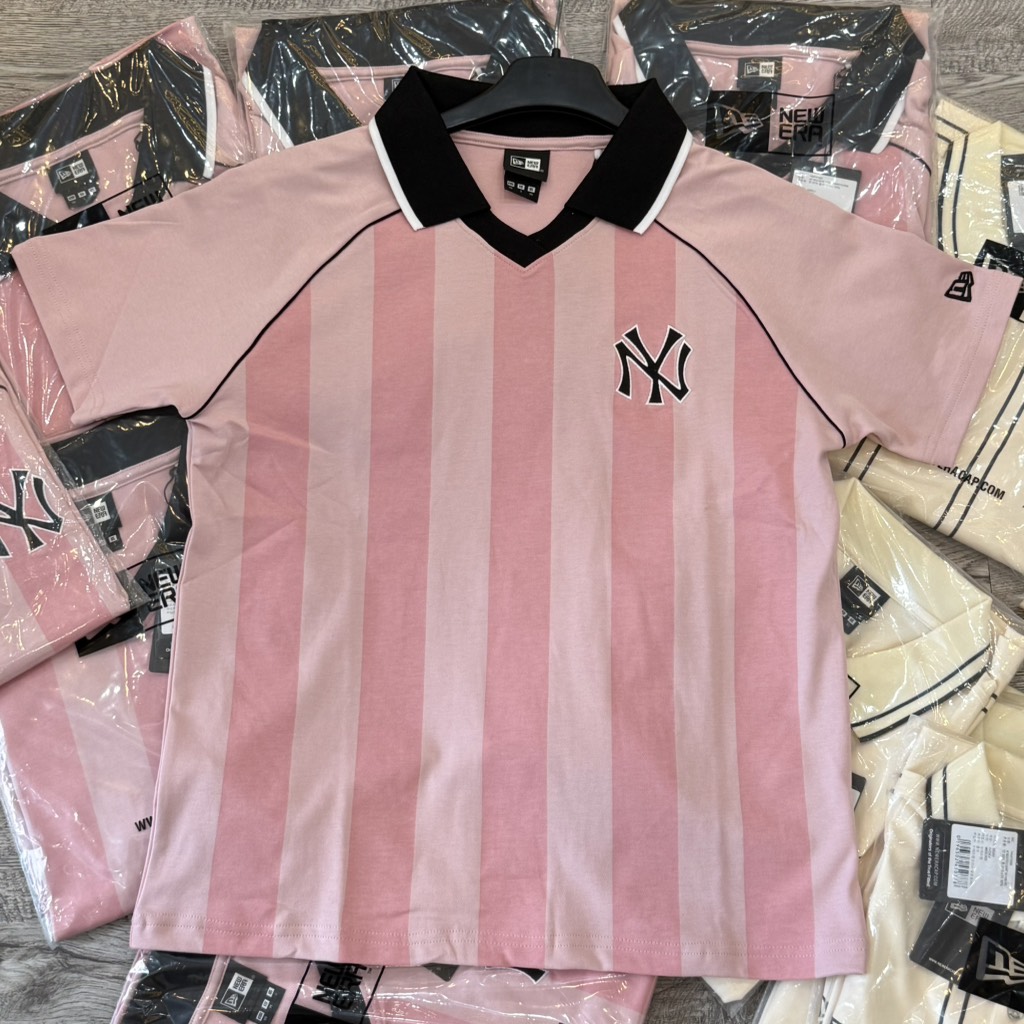 Áo New Era Polo Hồng NY Bóng Chày 18978562