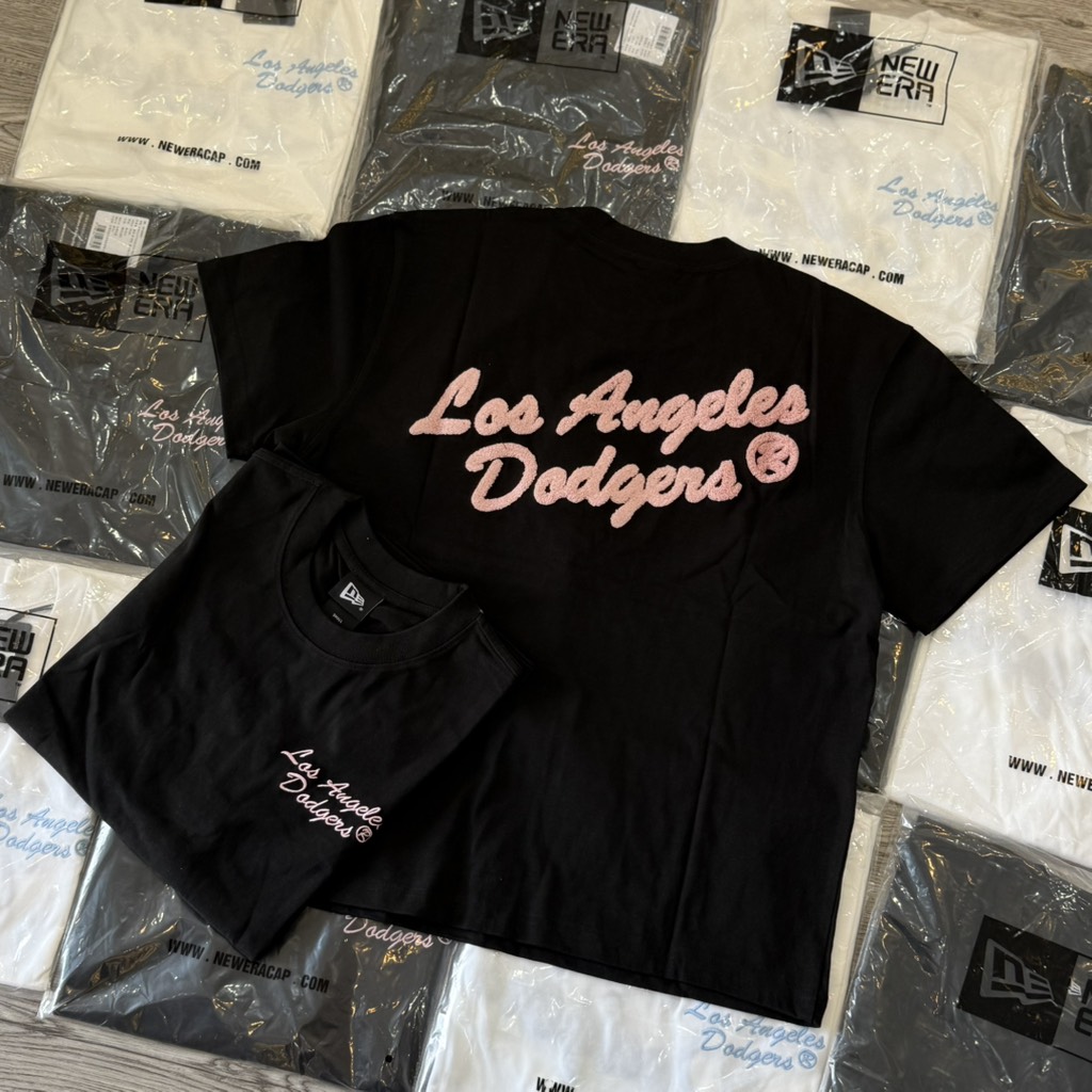 Áo New Era Black LA Pink 16126951