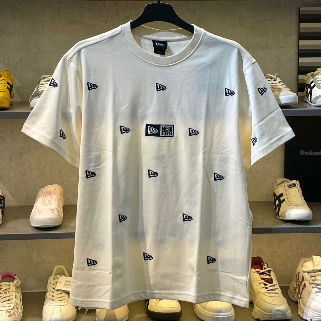 Áo New Era Begie Logo