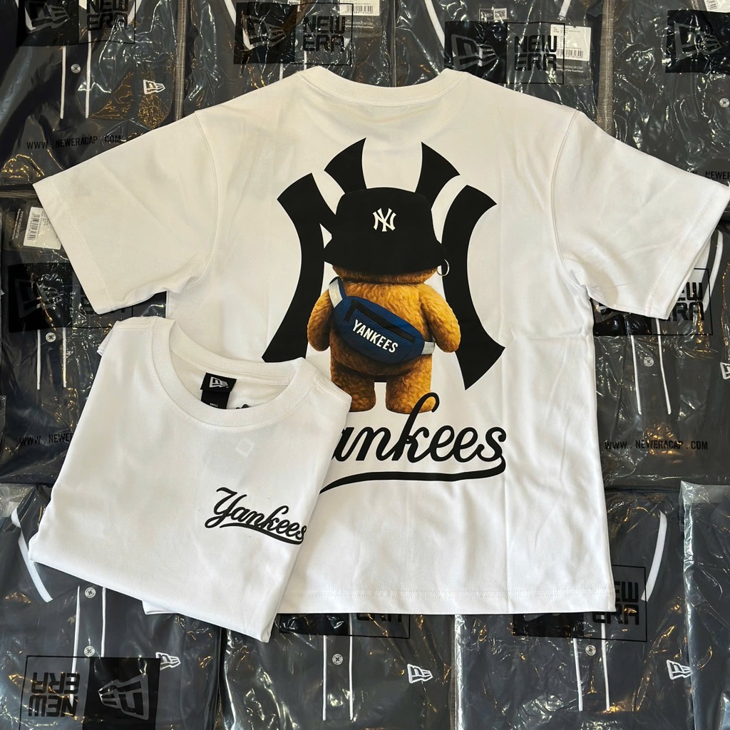 Áo New Era Trắng Bear New York Yankees 16668997