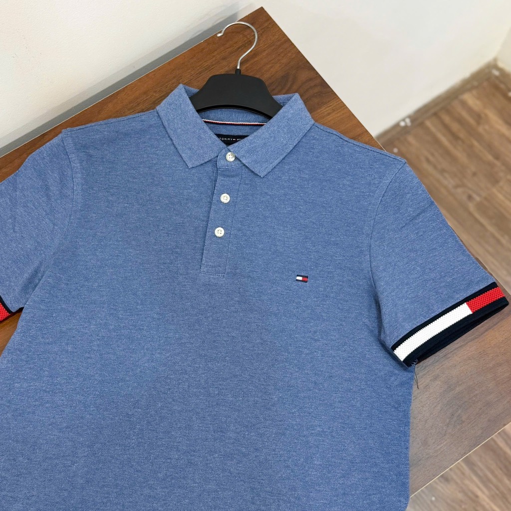 Áo Polo Tommy Light Blue MW37518