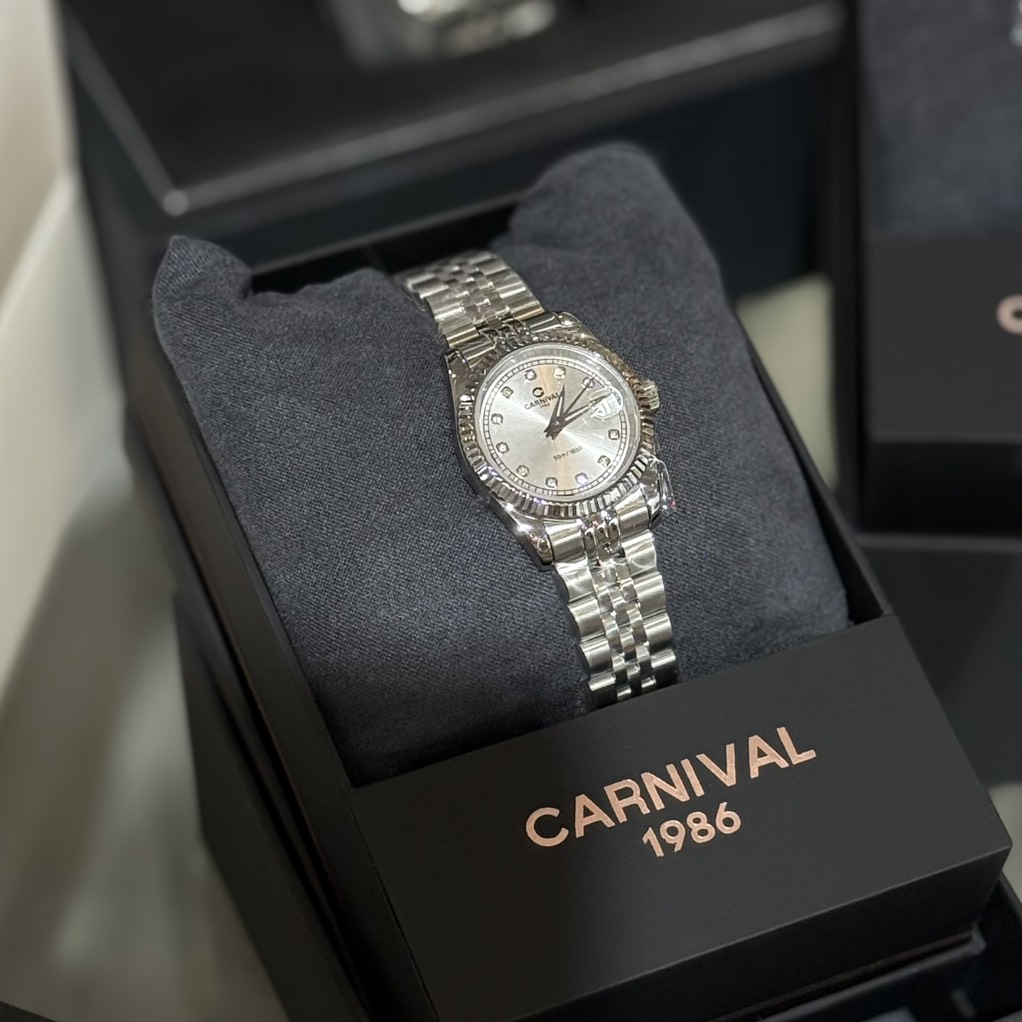 Watch Wrist Carnival Full White 8131L