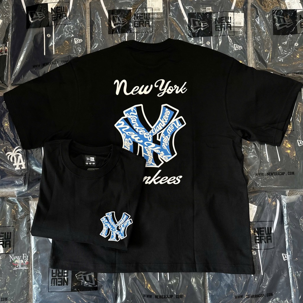 Áo New Era Đen New York Yankees BLK 16668988