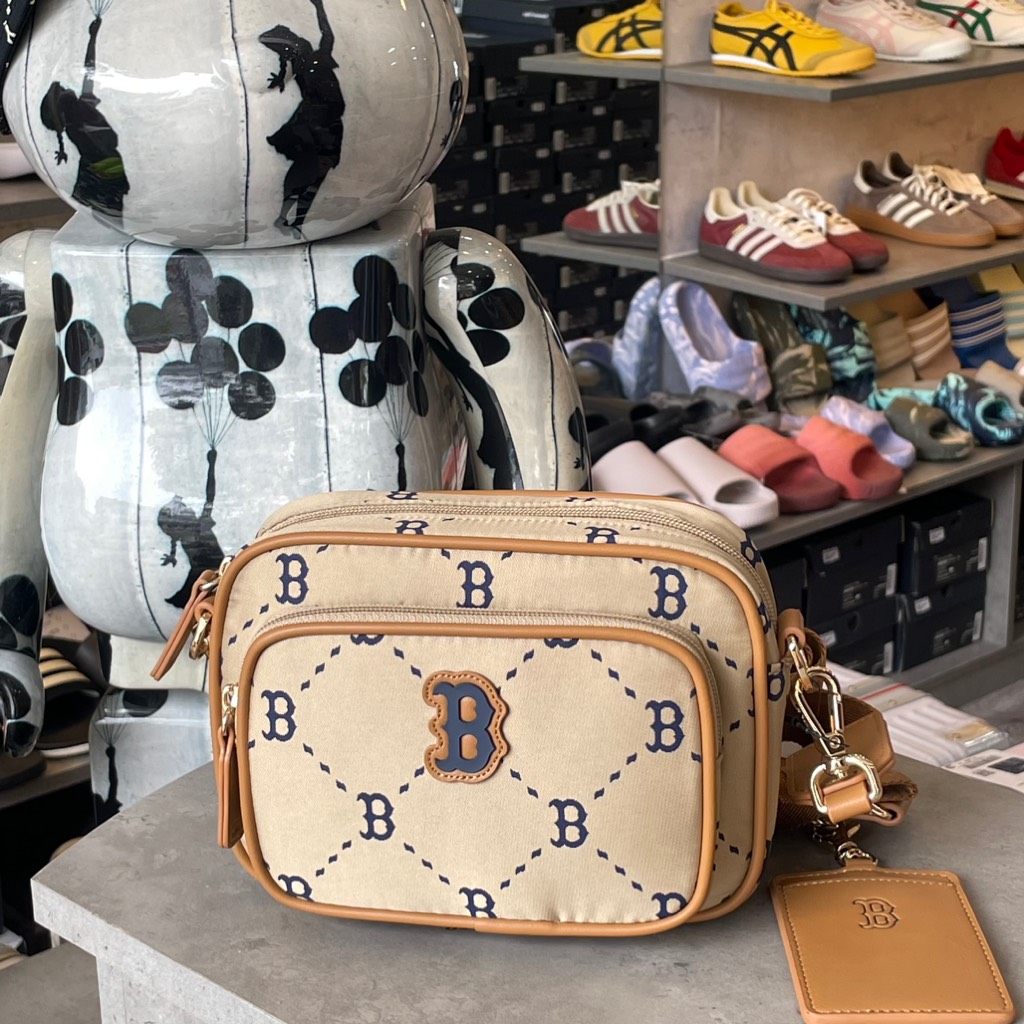 Túi MLB Begie B Monogram 7ACRMD45NGP001