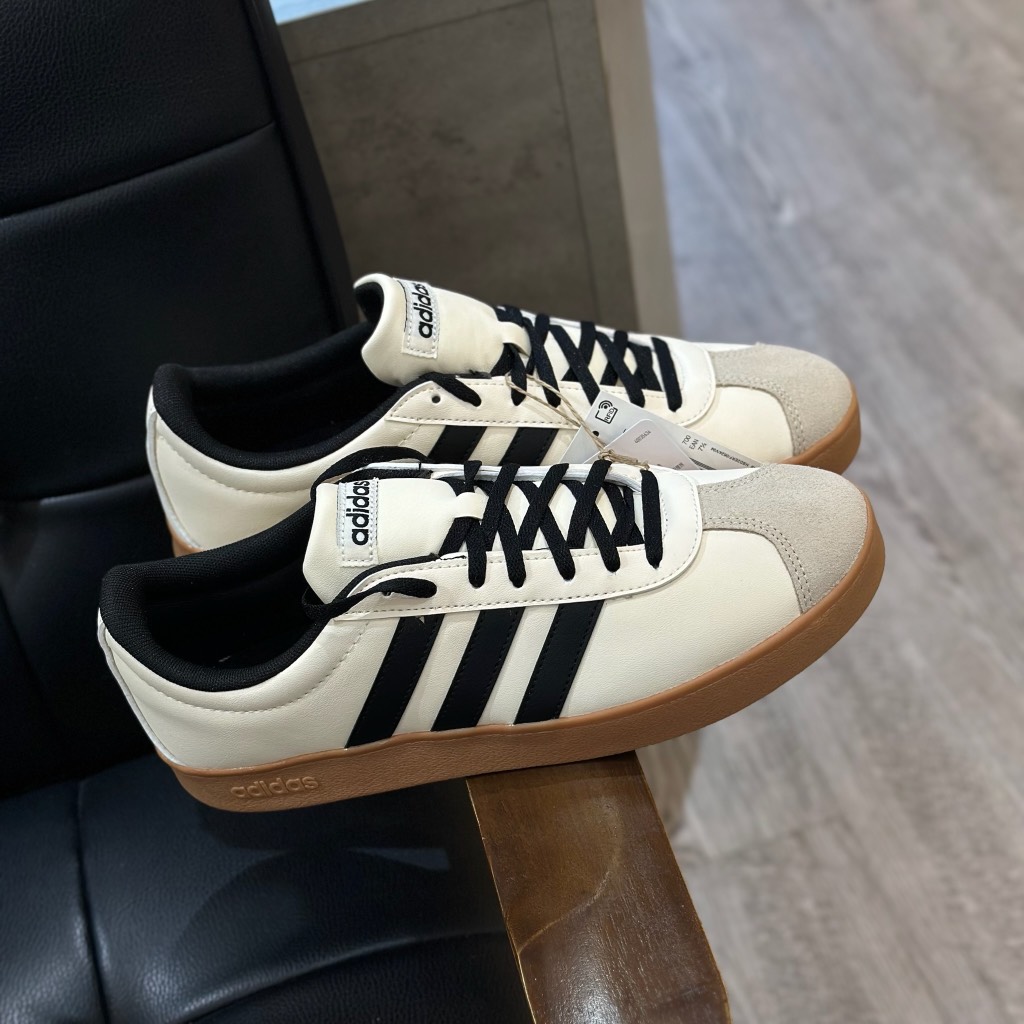 Giày Adidas VL Court Base Begie JR6912