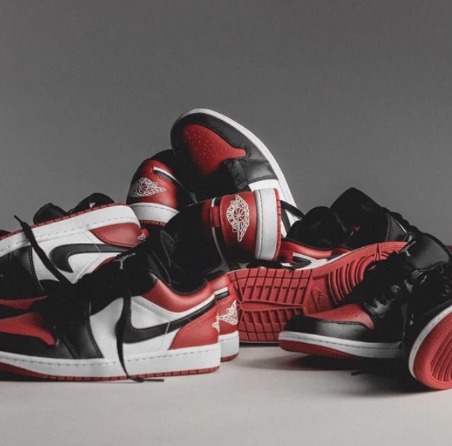 Air Jordan 1 Low ‘Bred Toe’ 553558-161