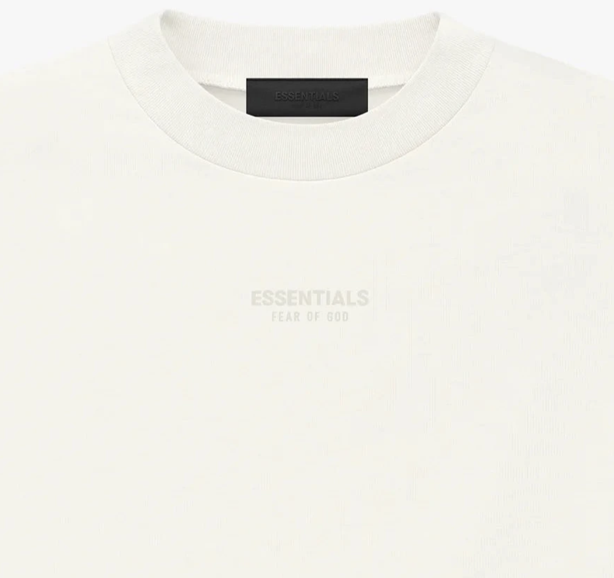 Áo Fear of God Essentials T-Shirt Season Winter 2023 Cloud Dancer 125BT232001F