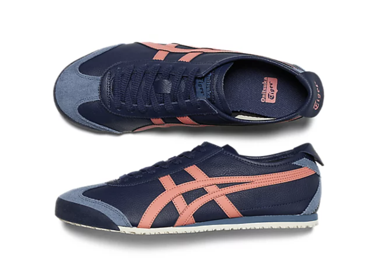 Giày Onitsuka Tiger Mexico 66 ‘Peacoat Guava’ size 37.5