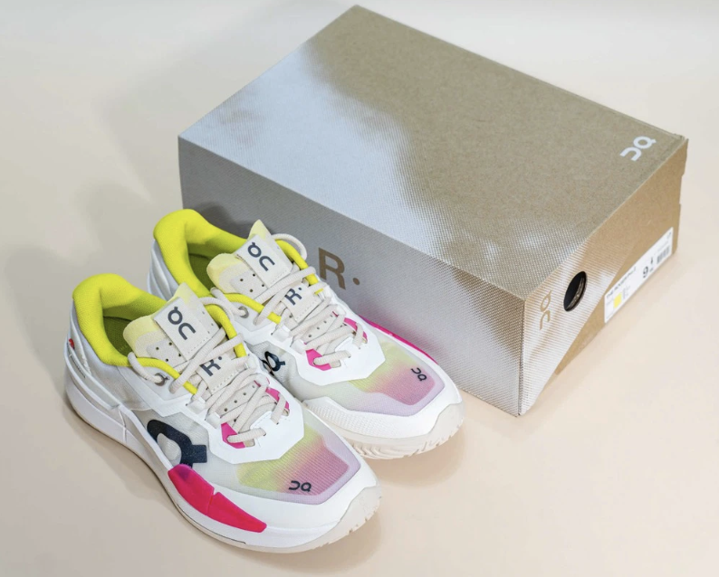 On The Roger Pro 2 White Lime Tennis/Pickleball 3WE10332929