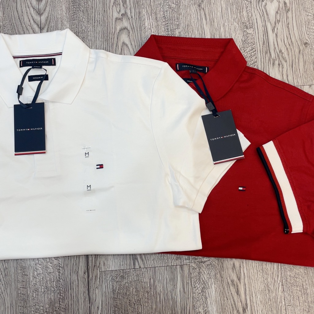 Áo Polo Tommy White