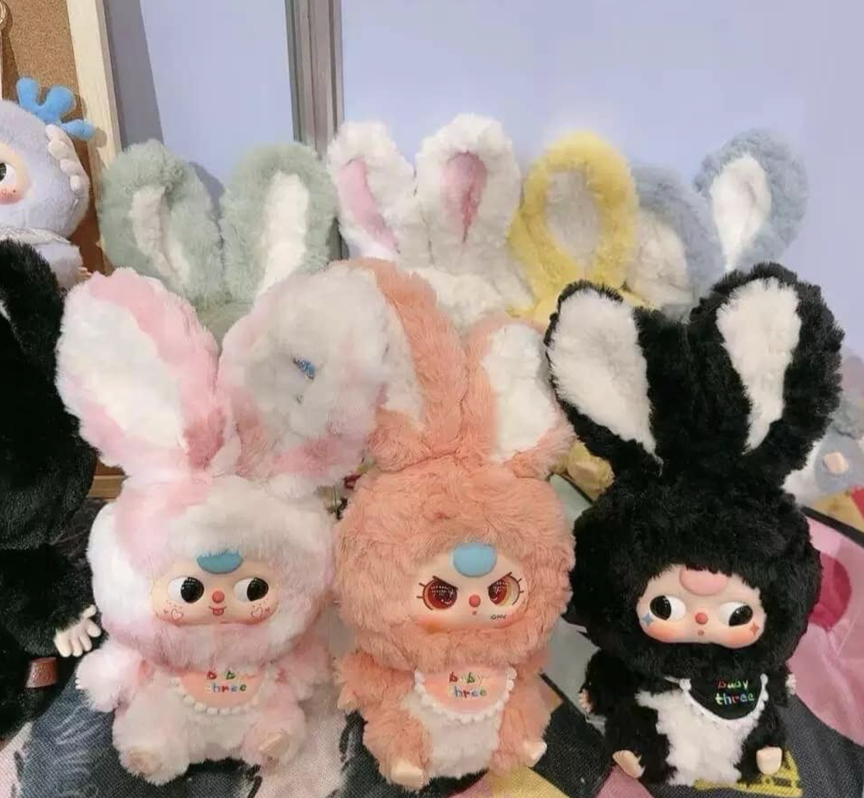 Móc khóa Thỏ thị trấn Blindbox -  Baby Three Rabbit