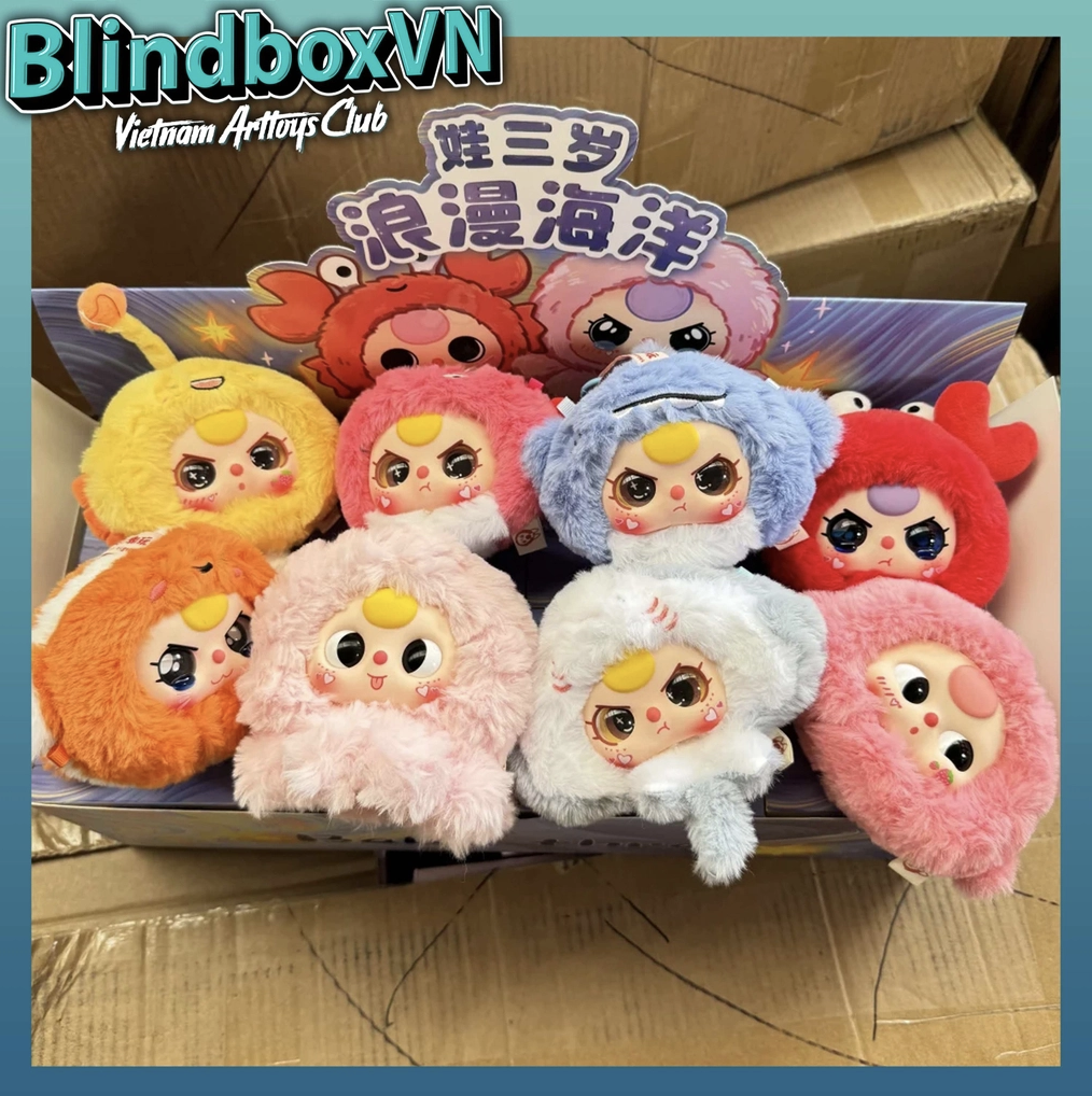 Baby Three Romantic Ocean Series Vinyl Face Blind Box
